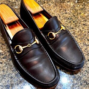 Men’s Gucci Horse-bit loafers